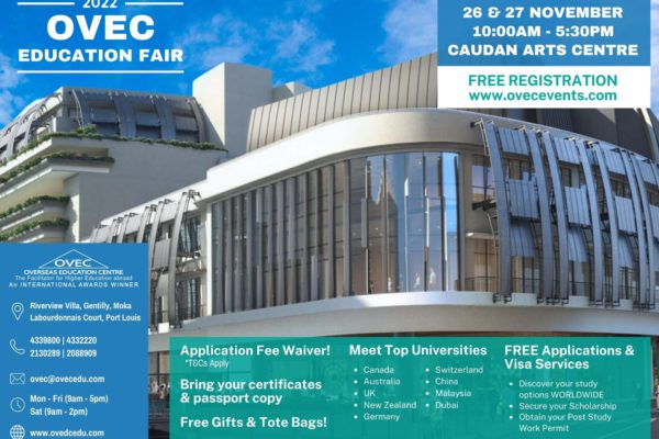 OVEC In Person Education Fair Nov 26th-27th November 2022 – DO NOT MISS OUT!