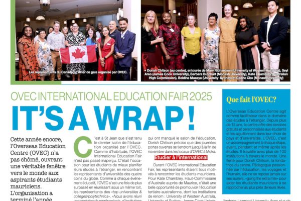 OVEC in the news – L’express – OVEC Fair Nov 2025