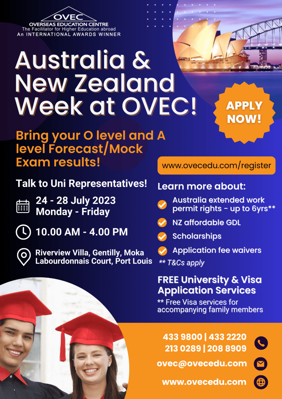 Australia Week at OVEC: 24-28 July 2023 – Meet top Universities from ...