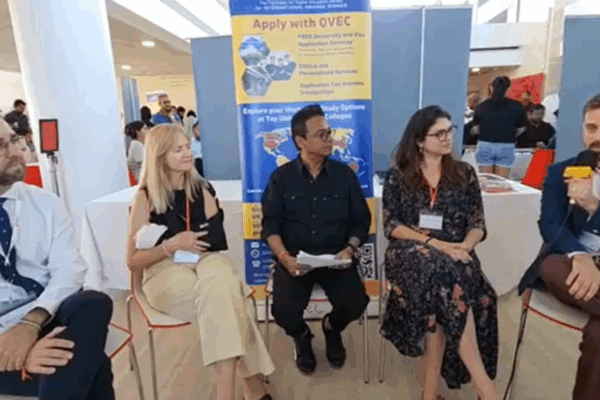 Interviews of Representatives and CEO, Dorish Chitson @OVEC EduFair Feb 2024