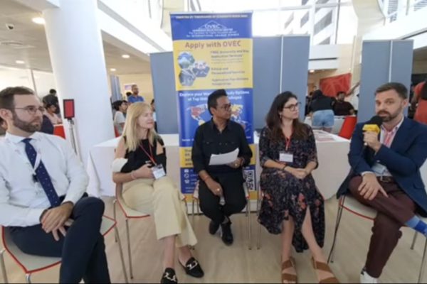 INTERVIEW OF SOME EXHIBITORS @ THE OVEC INTERNATIONAL EDUFAIR @ THE MCB BANK VENUE