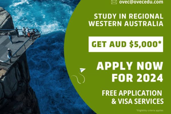 $5000 AUD Bursary at vocational school in Western Australia – apply now for 2024 intakes!