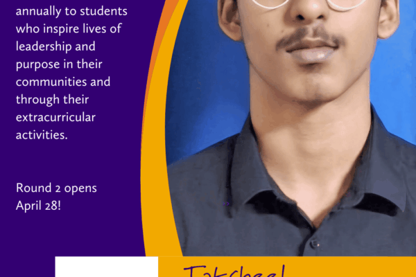 OVEC Student Taksheel Dullip wins $2000 Scholarship 2025 – WLU