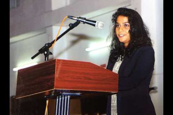 Speech by Sweeta Manna, Monash Full Scholarship Winner, 15th anniversary of OVEC